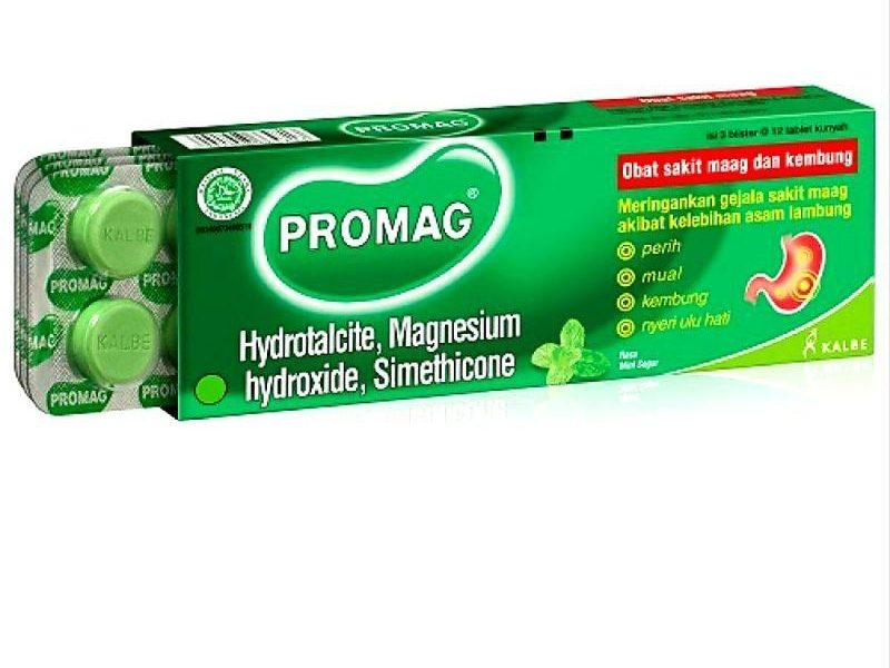 Obat Promag, Fungsi & Cara Aturan Pemakaian