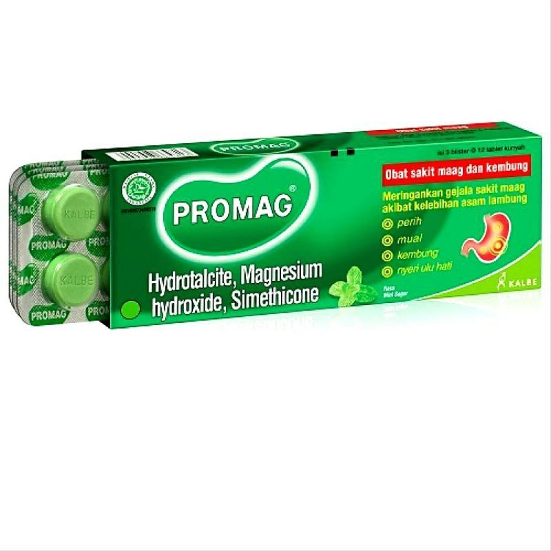 Obat Promag, Fungsi & Cara Aturan Pemakaian