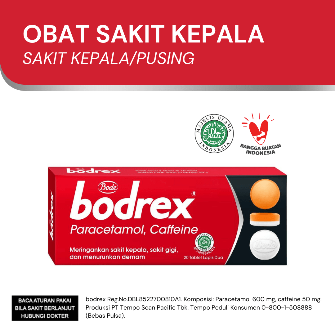 Obat Bodrex Sakit Kepala