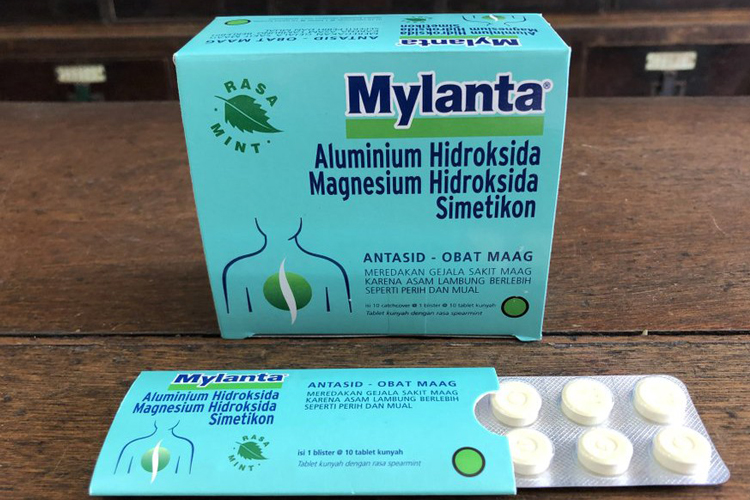 Mylanta Obat Meredakan Gejala Naiknya Asam Lambung